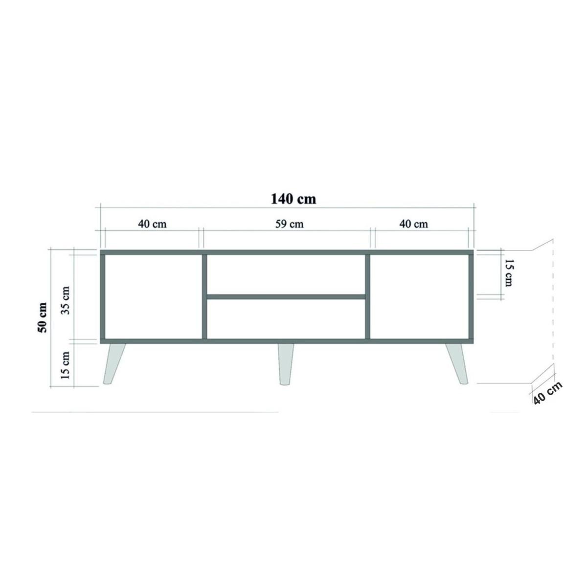 Truva TV Unit - Fresh - Oak – image 11