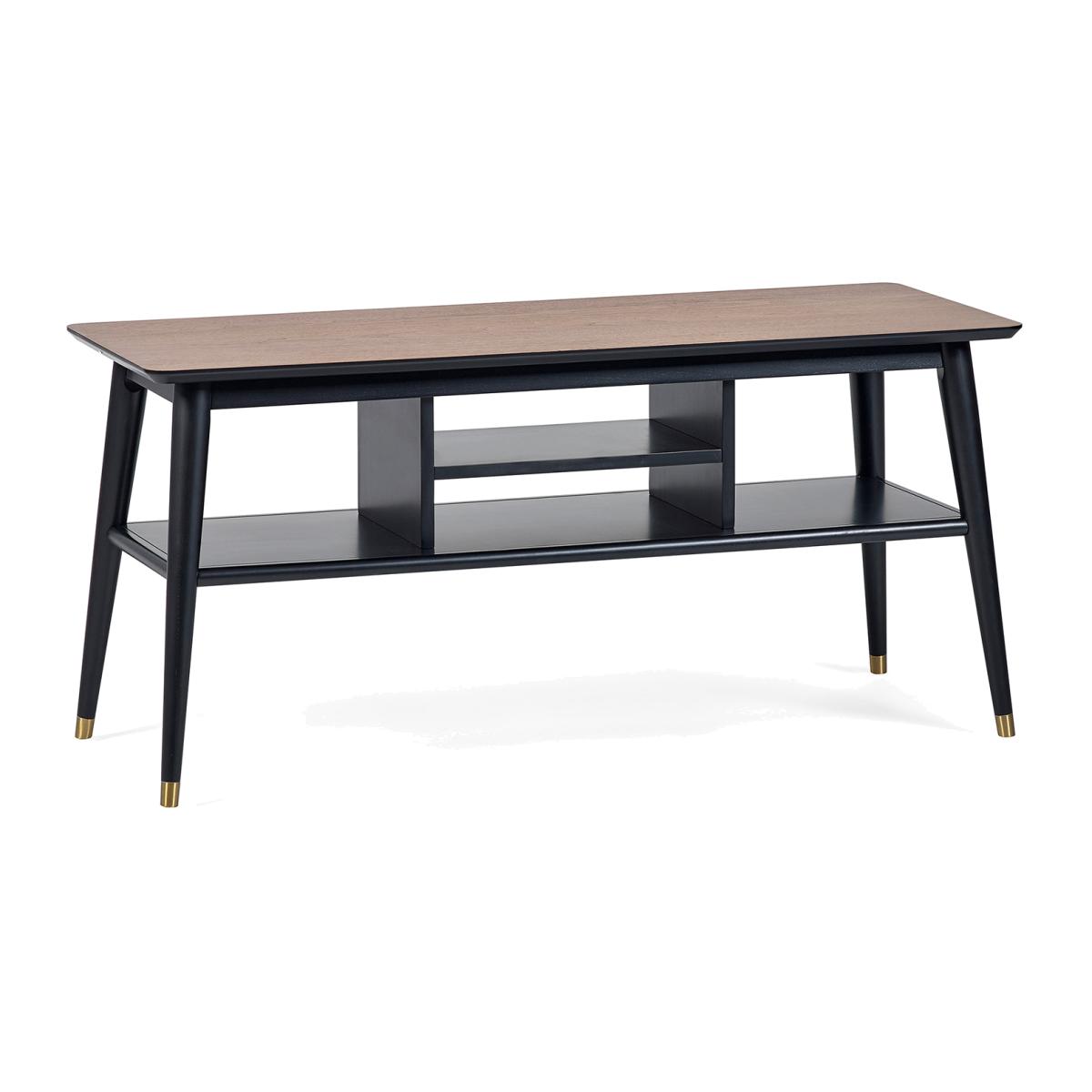 Findlay Media Unit - Walnut and Black – image 1