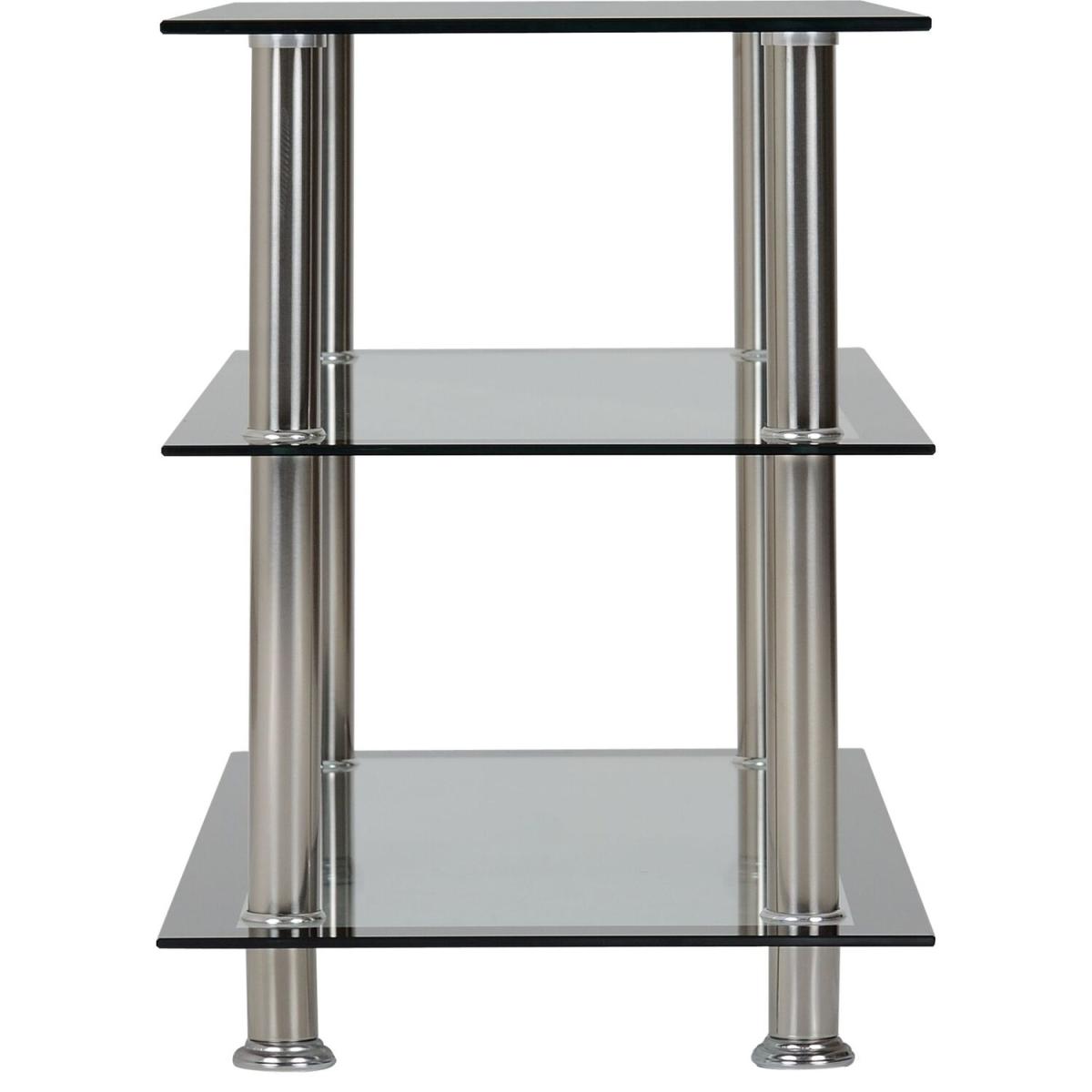 Harlequin TV Unit - Black and chrome – image 3
