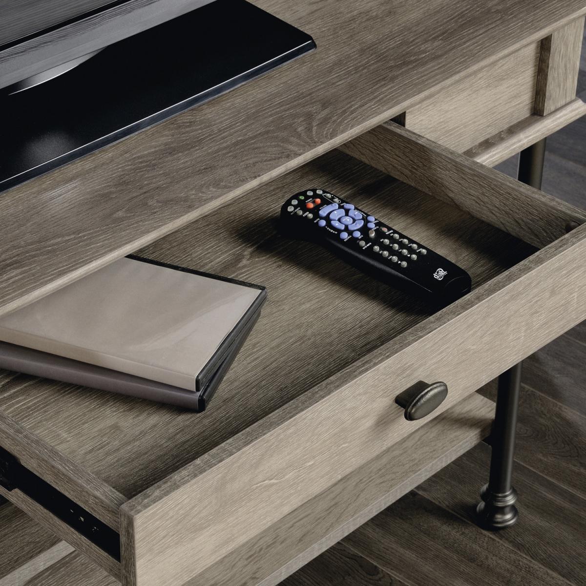 Canal Heights TV Stand - Northern Oak Finish – image 9
