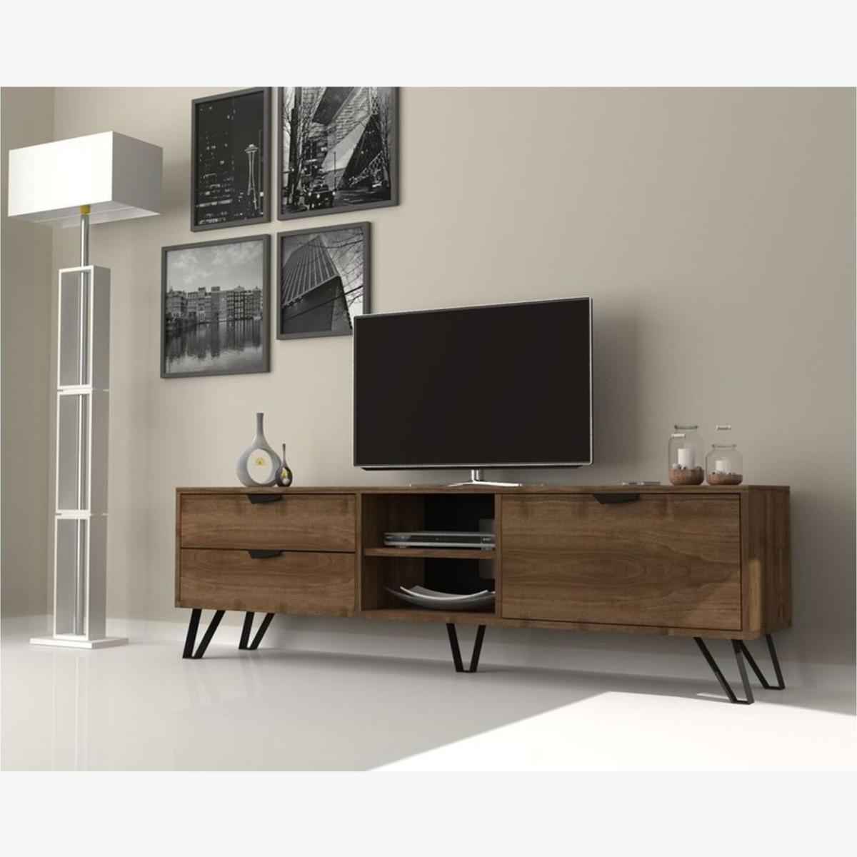 Jasmine TV Unit - Walnut