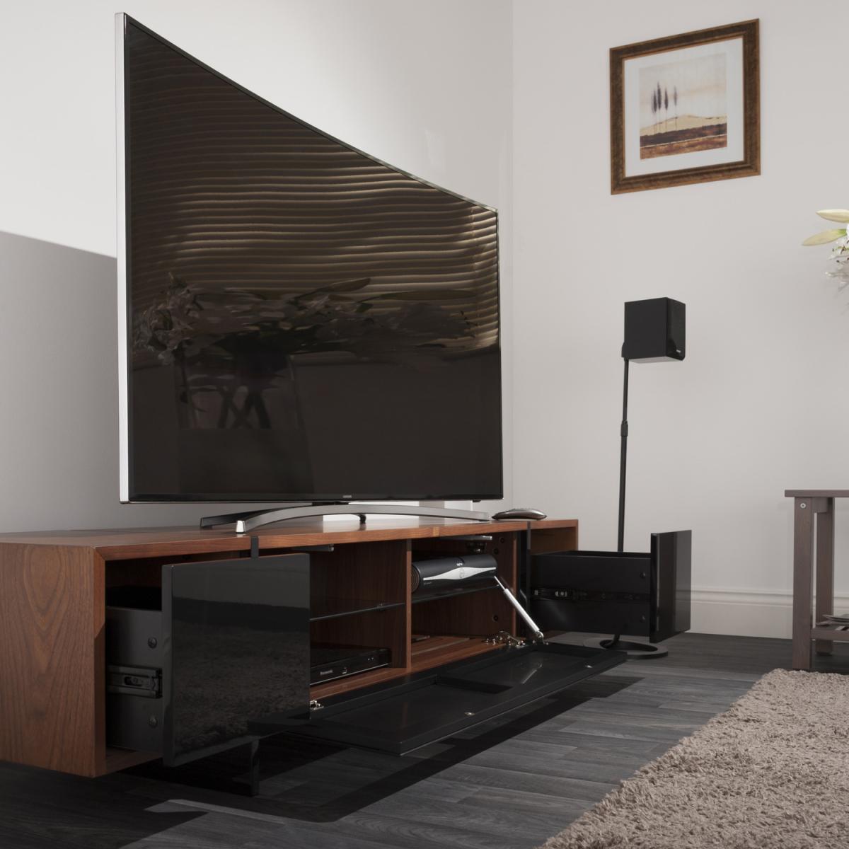 Edge TV Stand - Brown – image 2