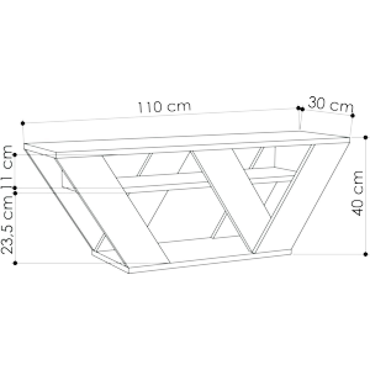Decortie Pipralla TV Stand - White – image 4