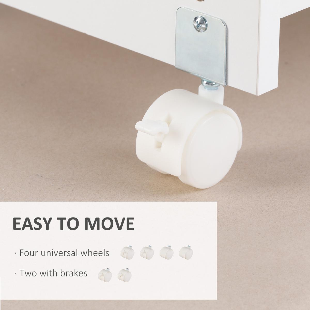 Mobile Printer Cabinet - White – image 5