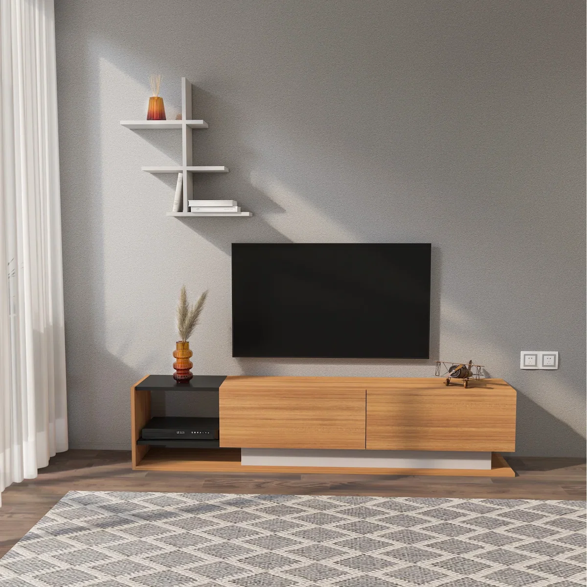Liza TV Unit - Black Alina