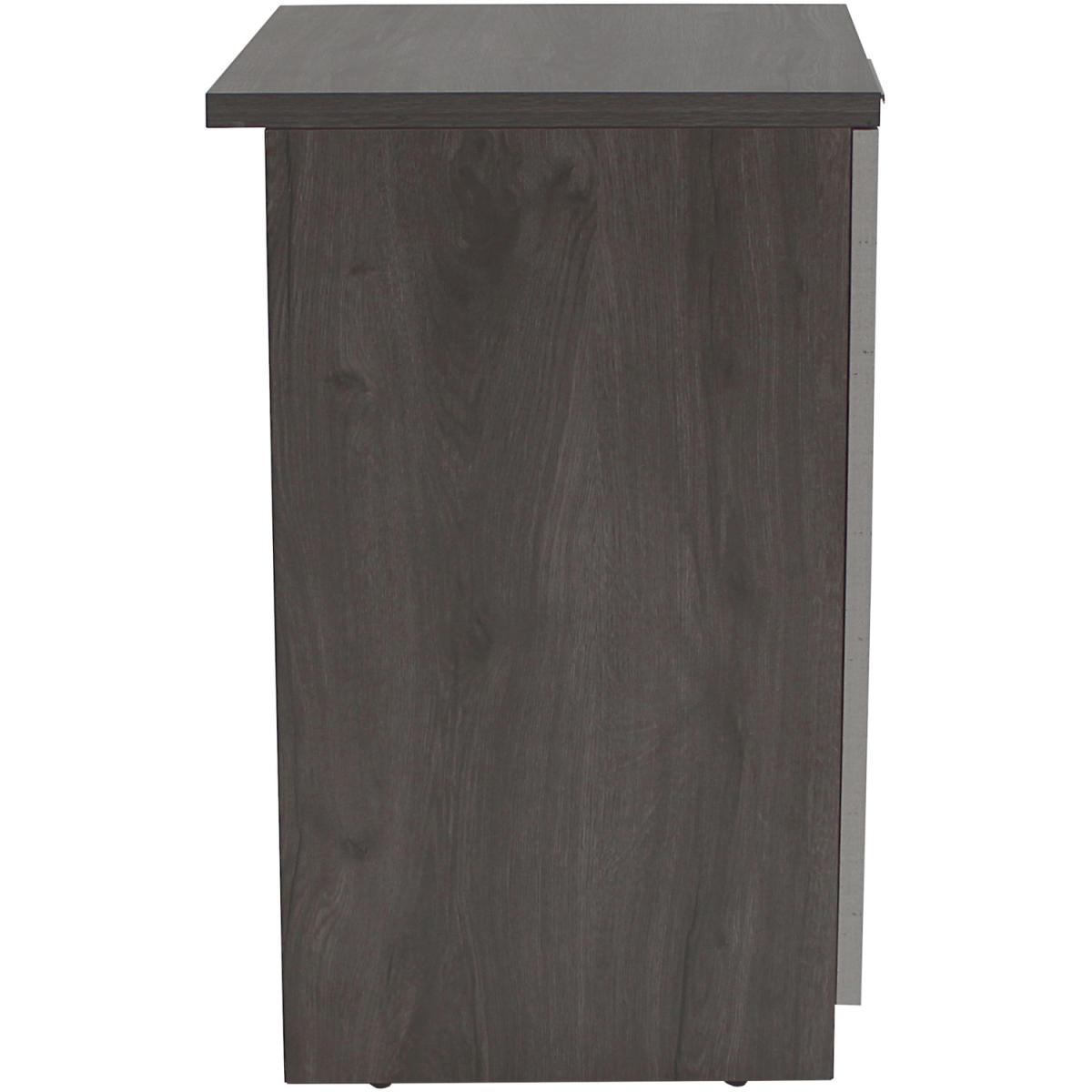 Layton TV Unit with Cabinet and Bookcase - Smoked oak – image 6