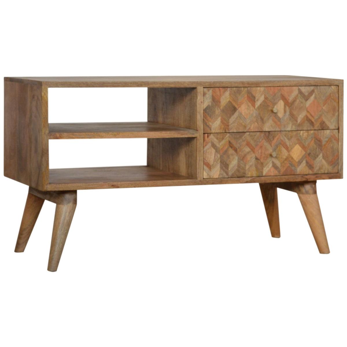 Assorted Oak-Ish Media Unit - Orange – image 2
