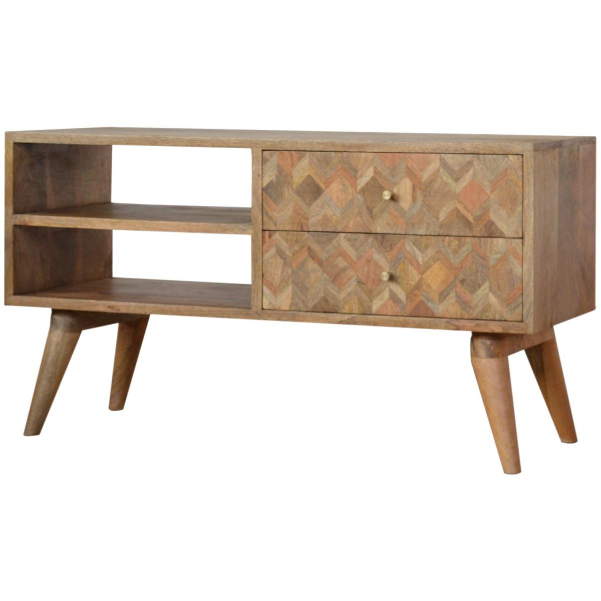 Assorted Oak-Ish Media Unit - Orange – image 3
