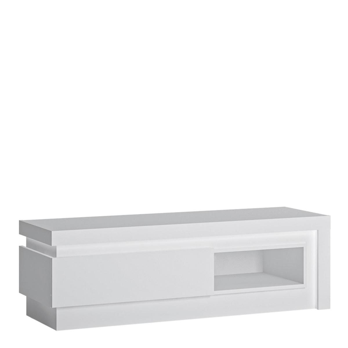 Lyon 1-Drawer Open Shelf TV Cabinet – image 2