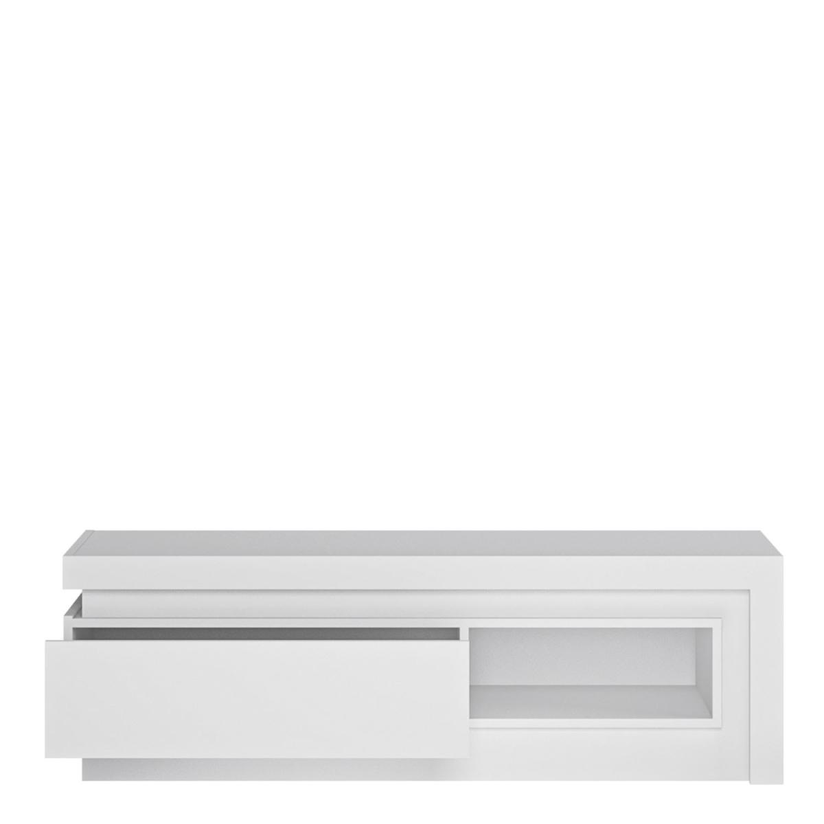 Lyon 1-Drawer Open Shelf TV Cabinet – image 3