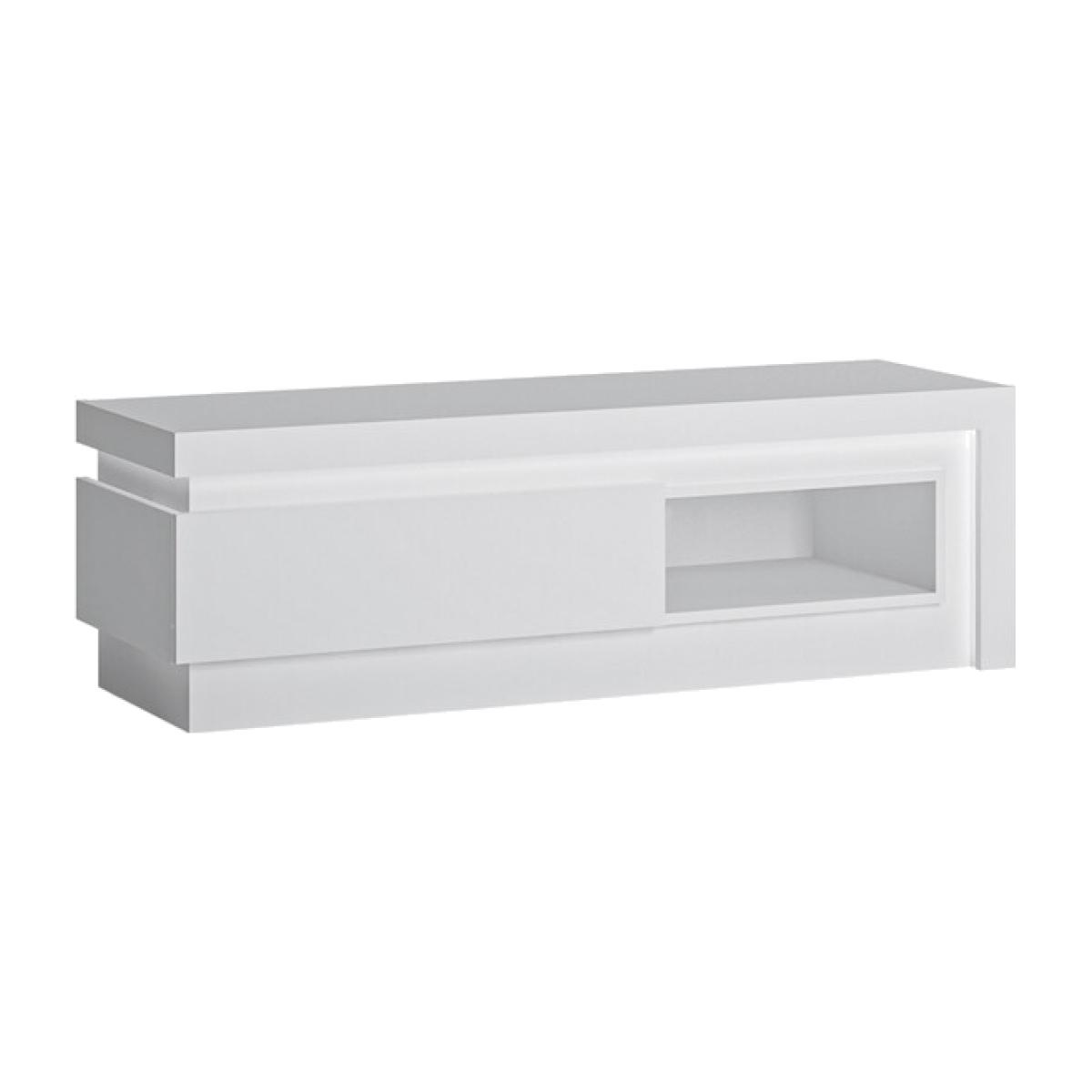 Lyon 1-Drawer Open Shelf TV Cabinet – image 1