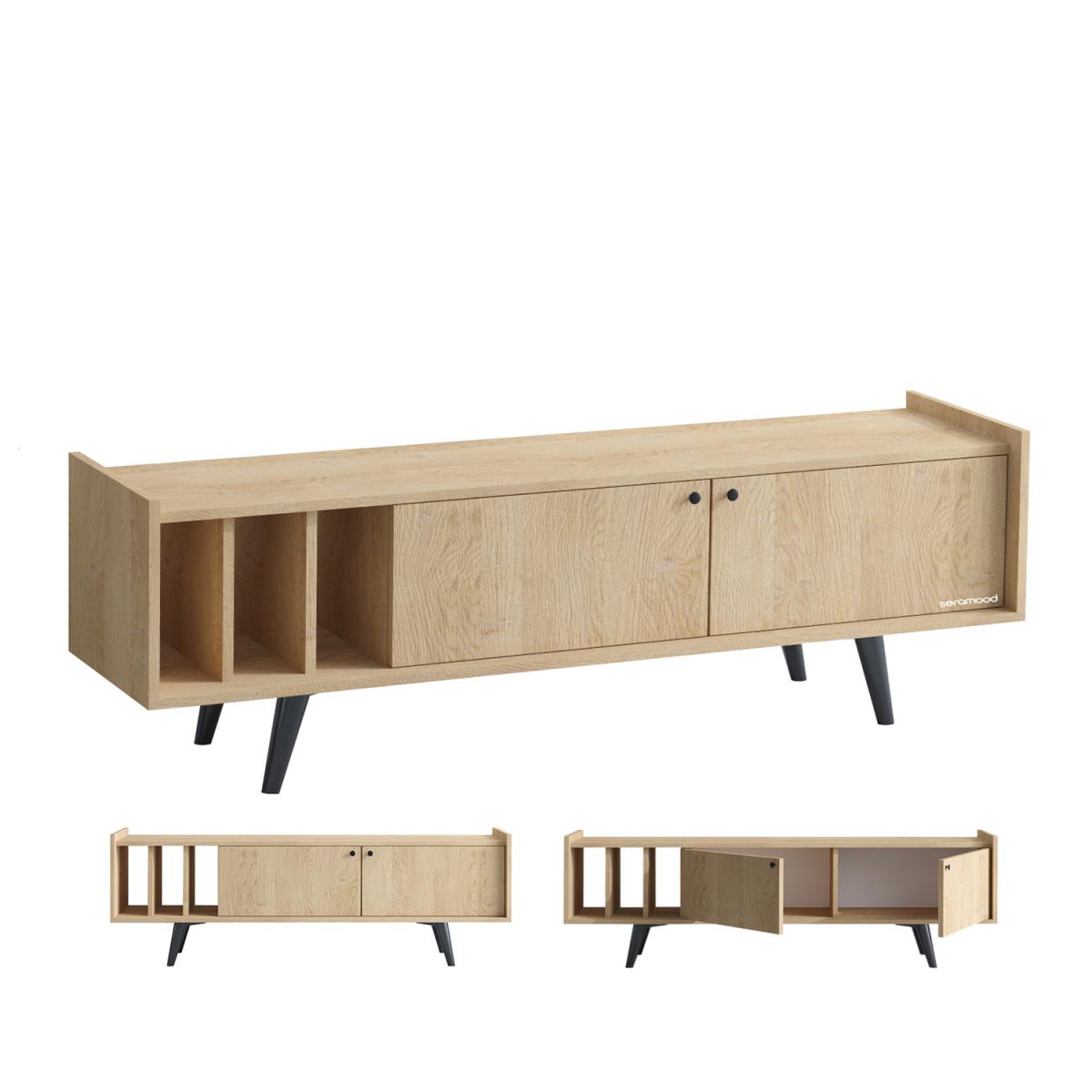 Seramood Jasmine - TV Stand - Oak – image 3