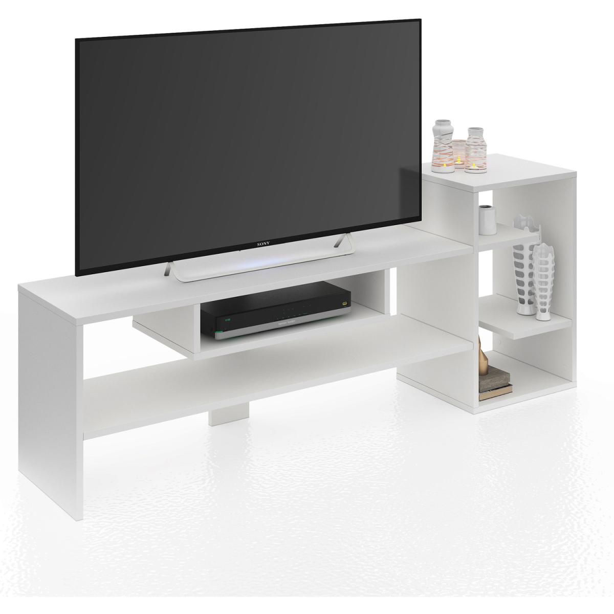 Gulio Modern TV Stand and Media Console - White – image 2