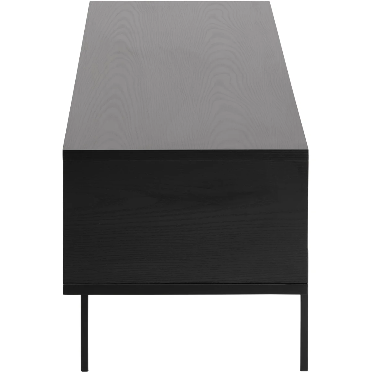 Angus TV Unit with 1 Sliding Door in Black - Black – image 4