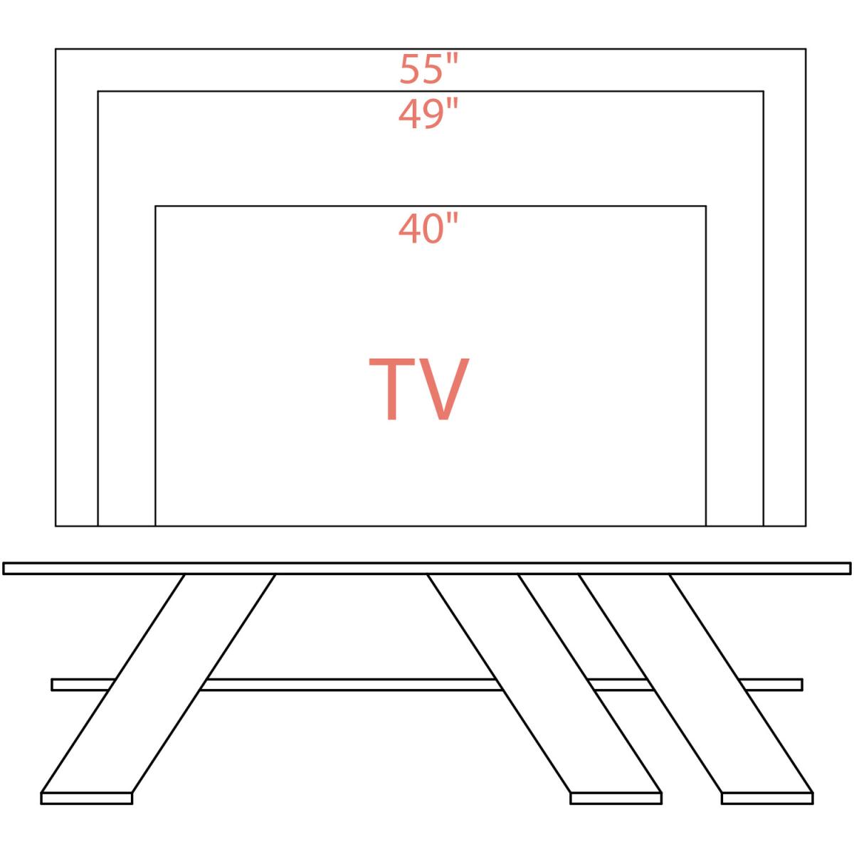 Fella Modern TV Stand Multimedia Centre TV Unit With Shelves - Oak – image 2