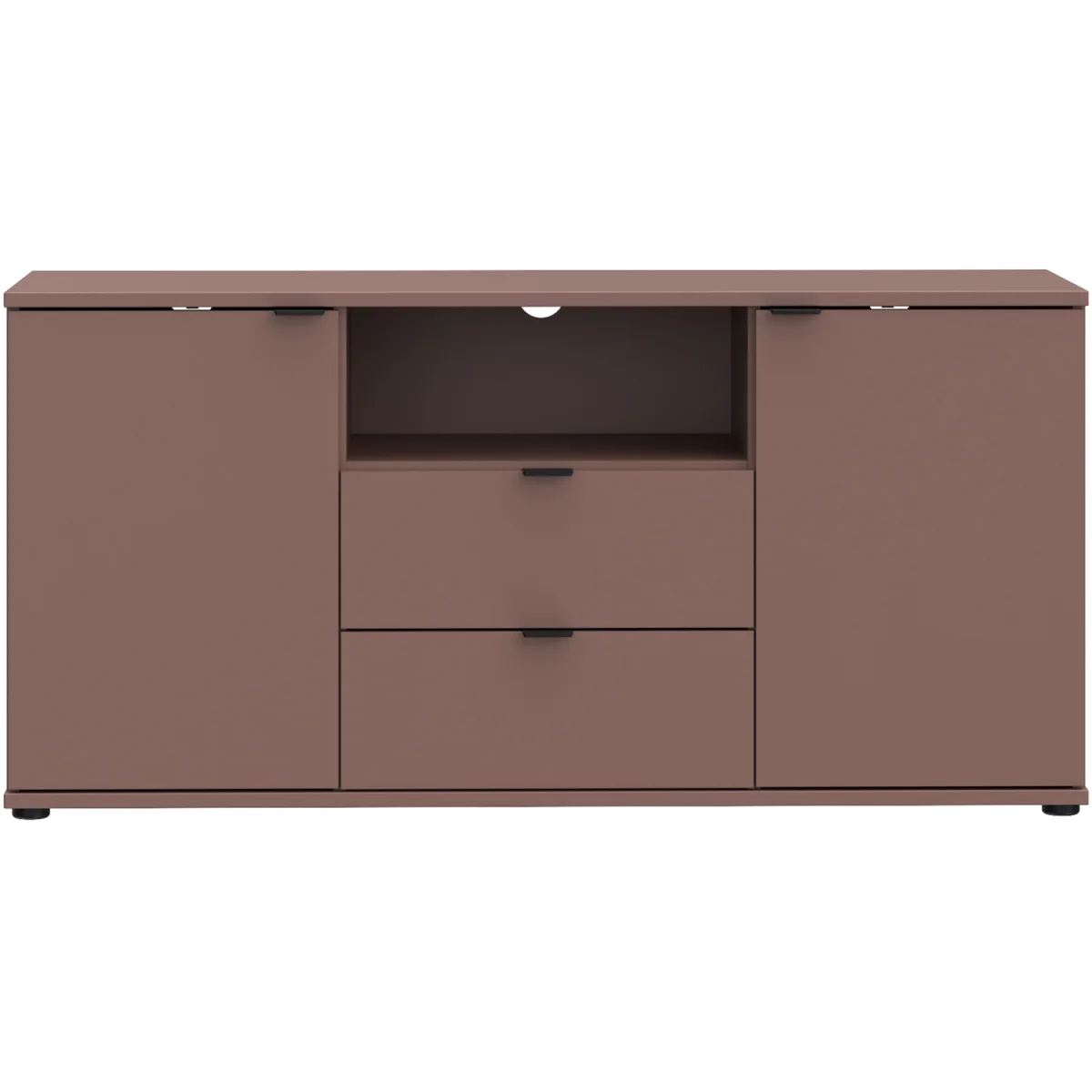 Ganymede TV Unit with Open Shelf, 2 Drawers & 2 Doors - Sage Green – image 28