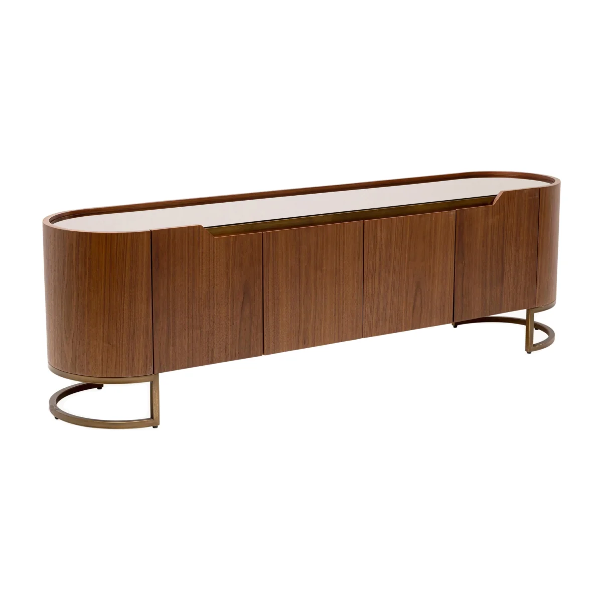 Walnut Wood Lowboard Giorgio – image 1
