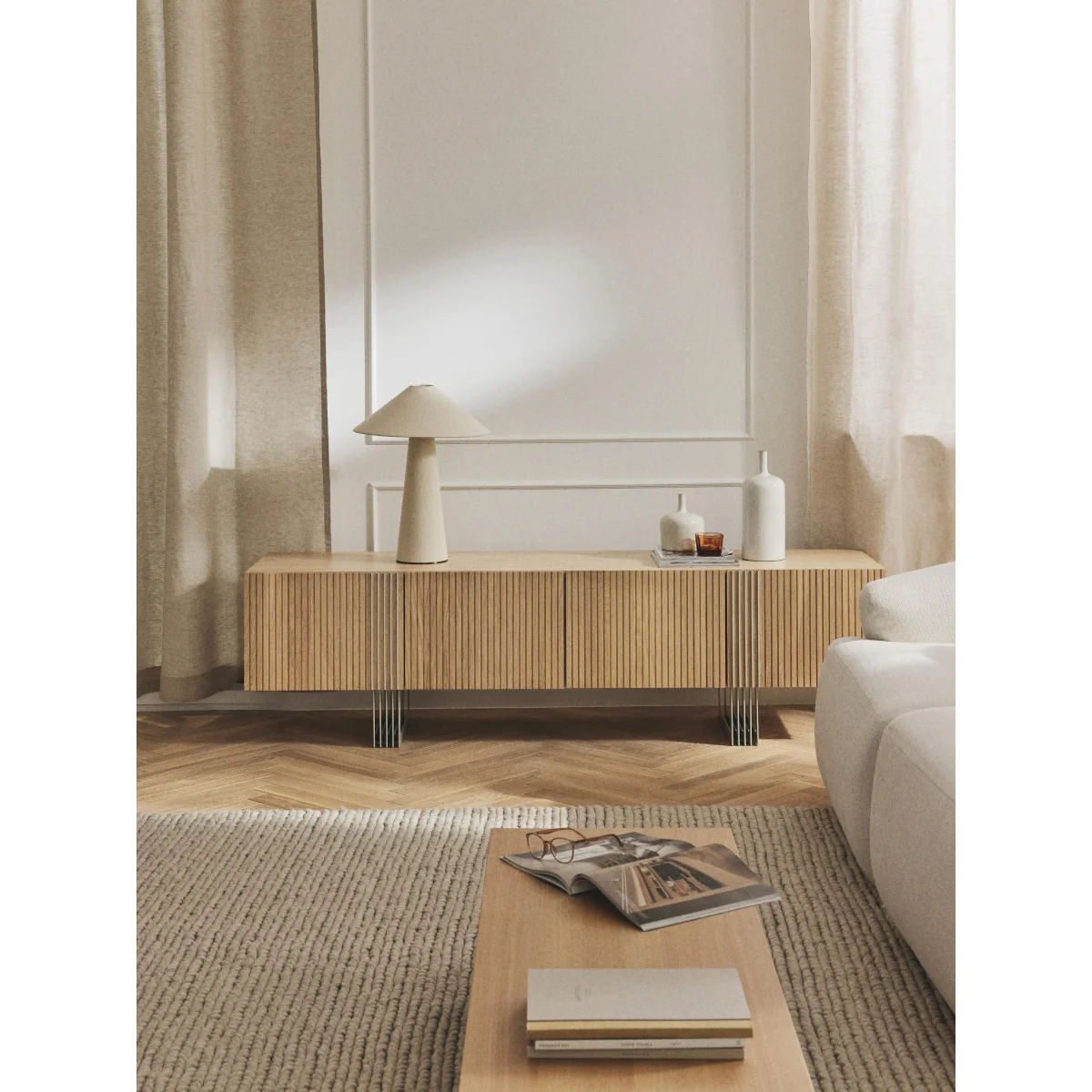 Wooden Lowboard Ross – image 12