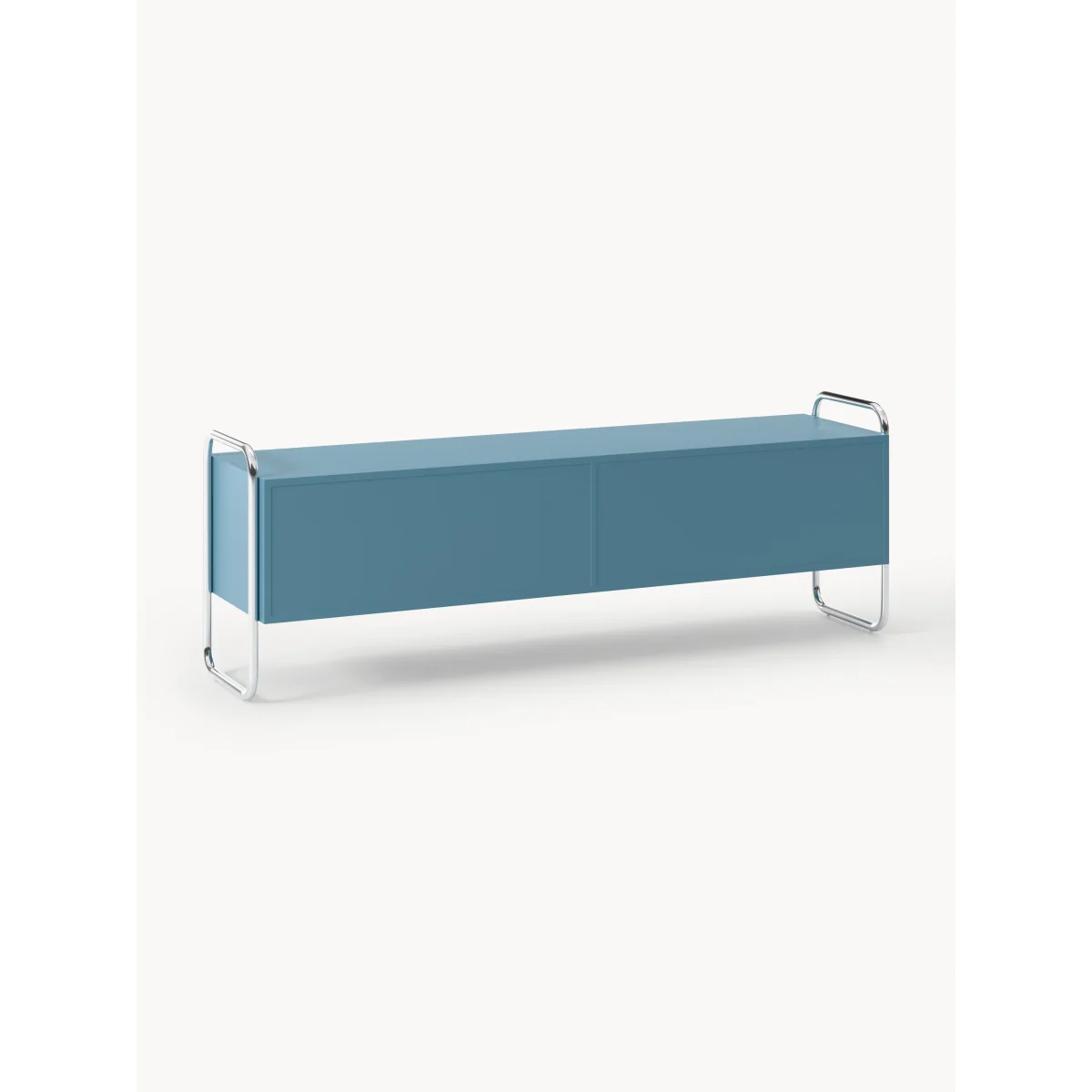Metal Lowboard Robyn with Glass Front – image 5