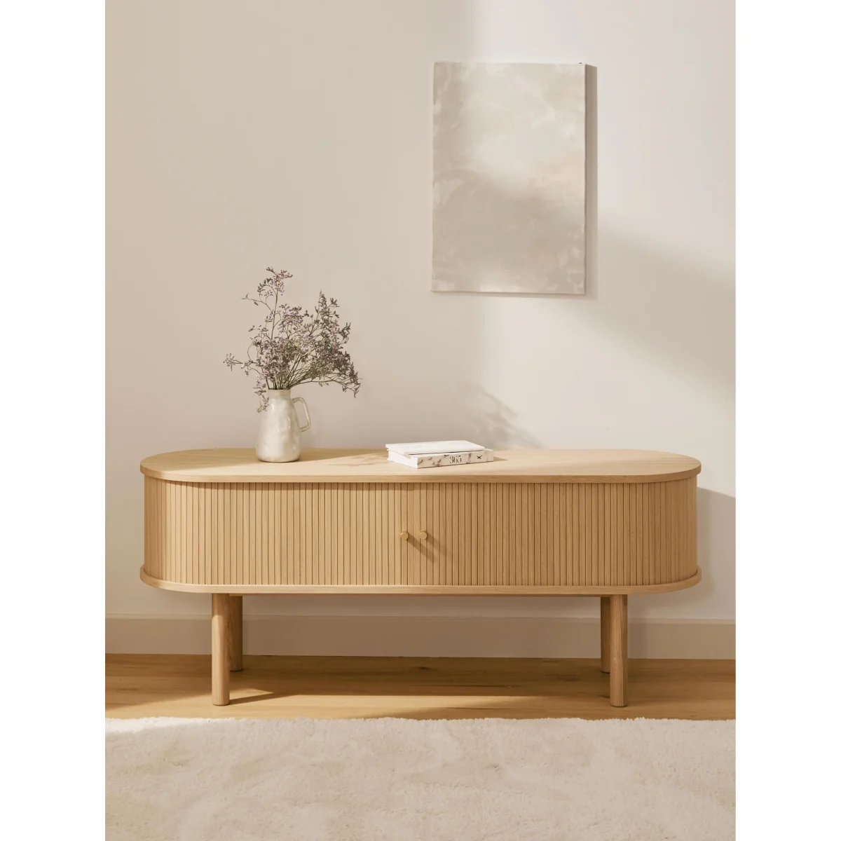 Lowboard Calary with Fluted Front – image 2