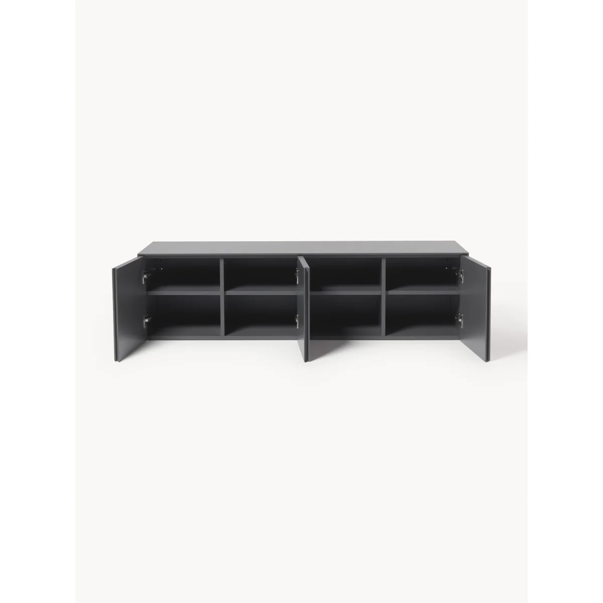 Wall-Mounted Lowboard Shea with Ribbed Front – image 3