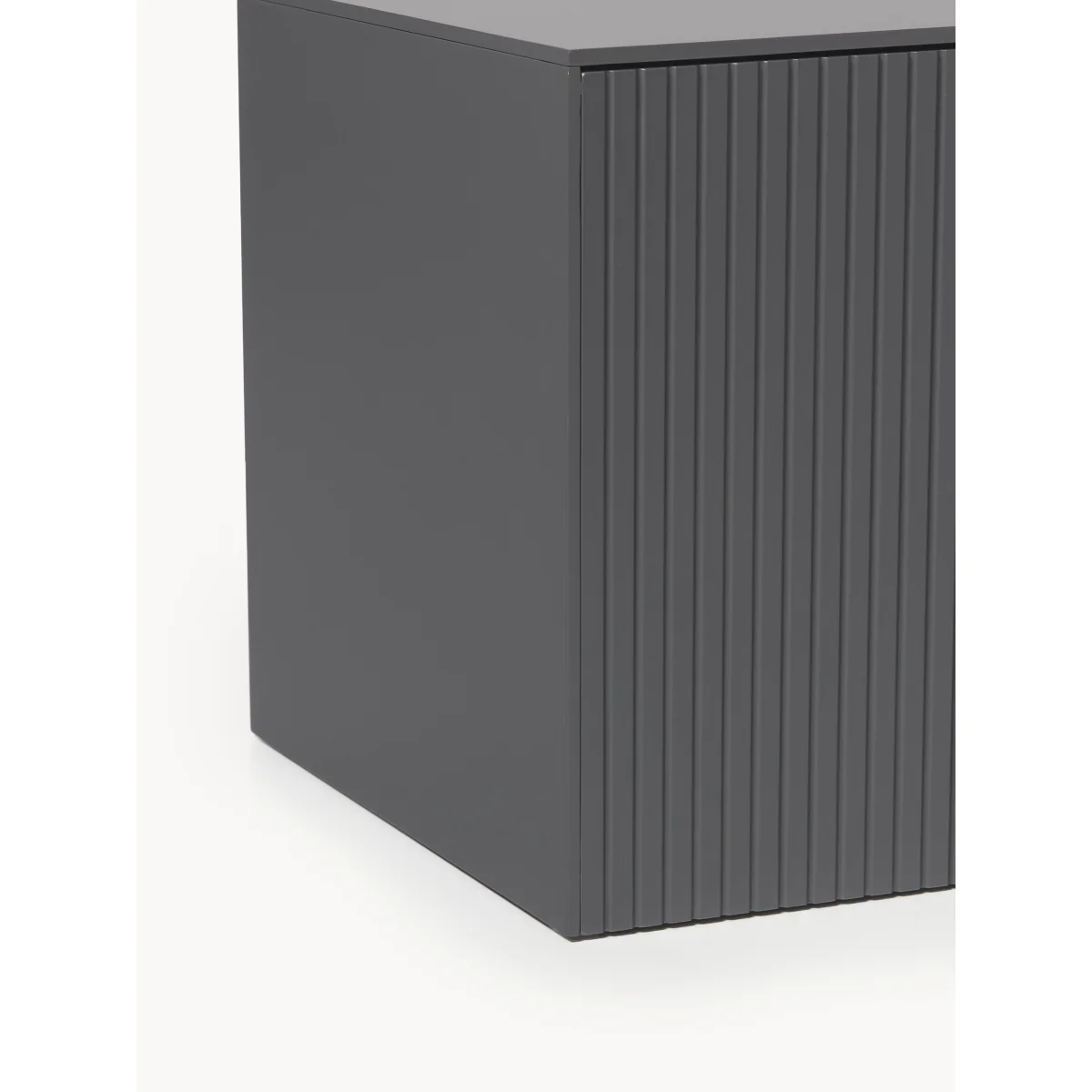 Wall-Mounted Lowboard Shea with Ribbed Front – image 7