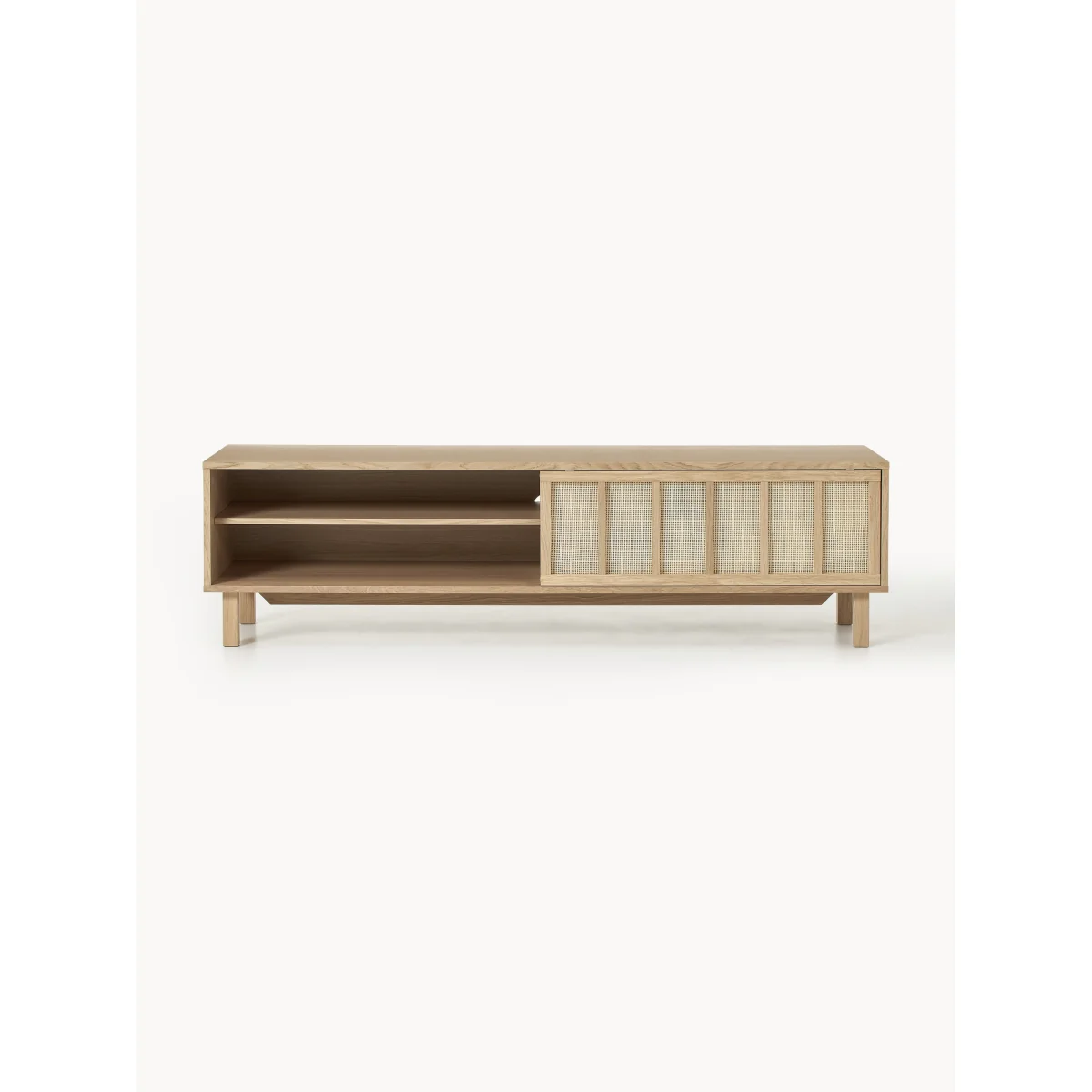 TV Stand Echo with Rattan Fronts – image 3