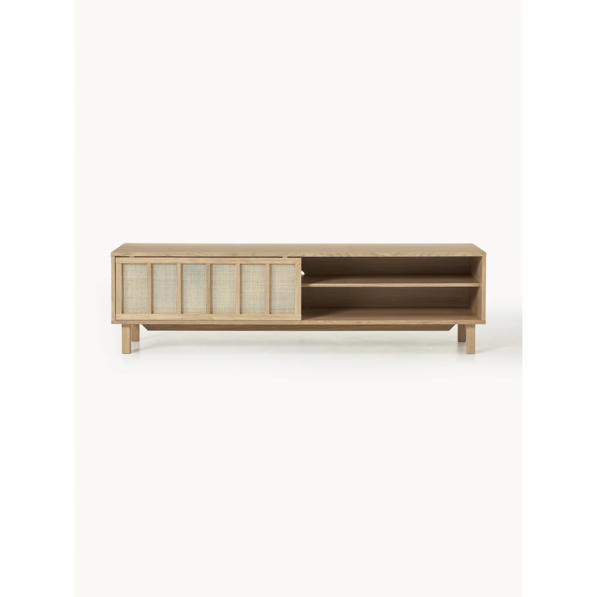 TV Stand Echo with Rattan Fronts – image 4