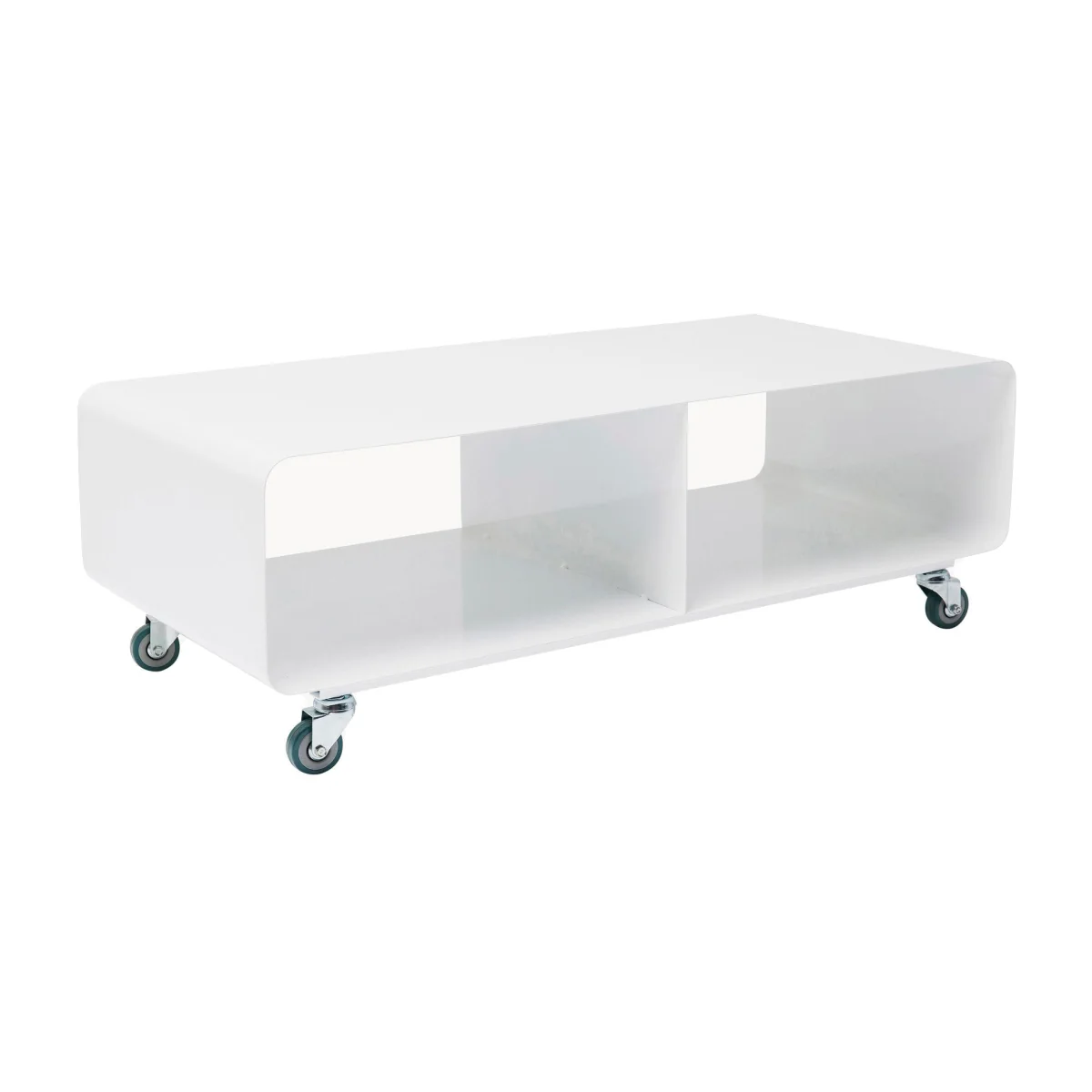 Metal Lowboard Lounge M with Wheels – image 1