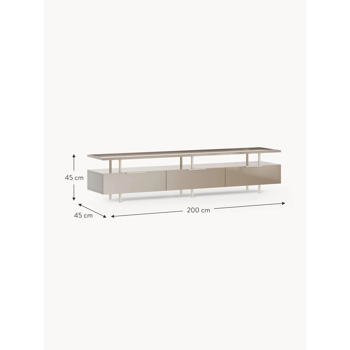 High-Gloss Lowboard Lennie – image 10