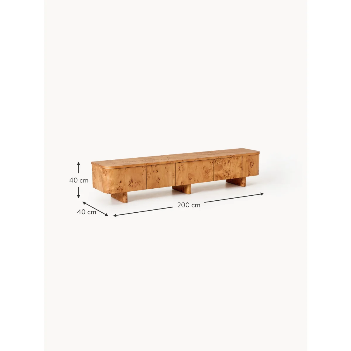 Wooden TV Stand Tobia – image 12