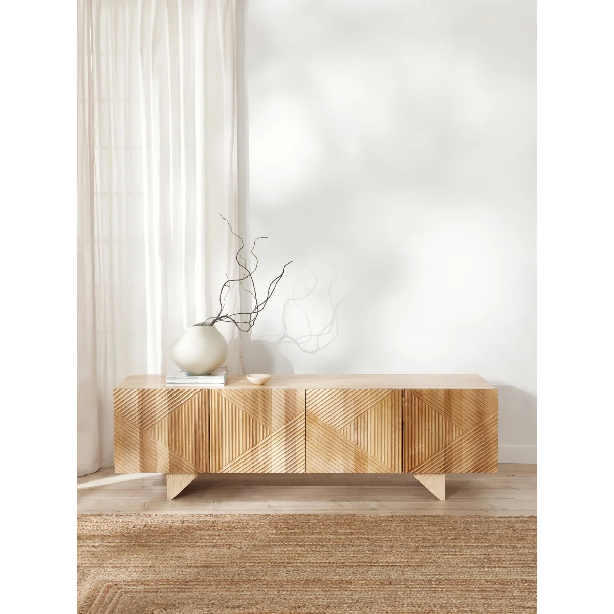Ash Wood Lowboard Louis – image 2