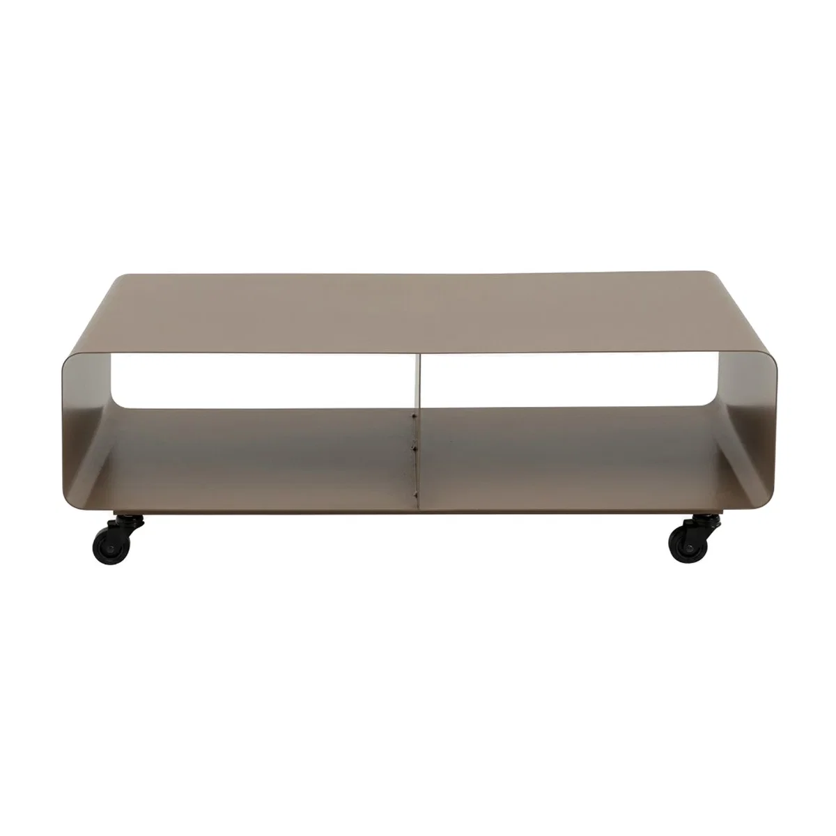 Metal Lowboard Lounge M with Wheels – image 1
