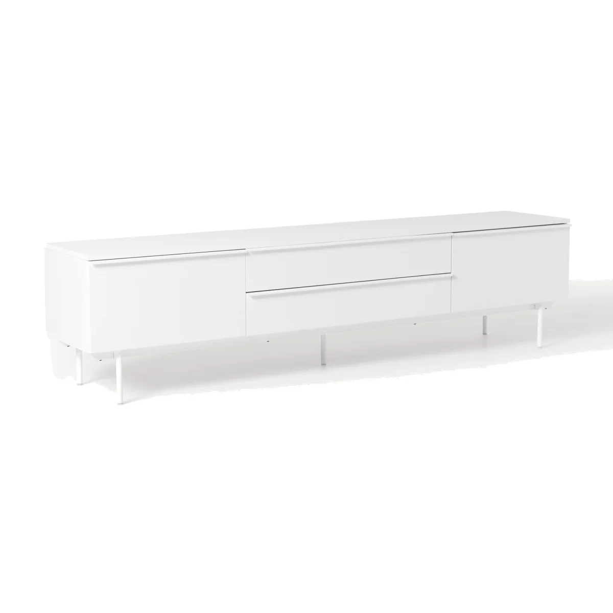 Large Wooden Lowboard Elona – image 1