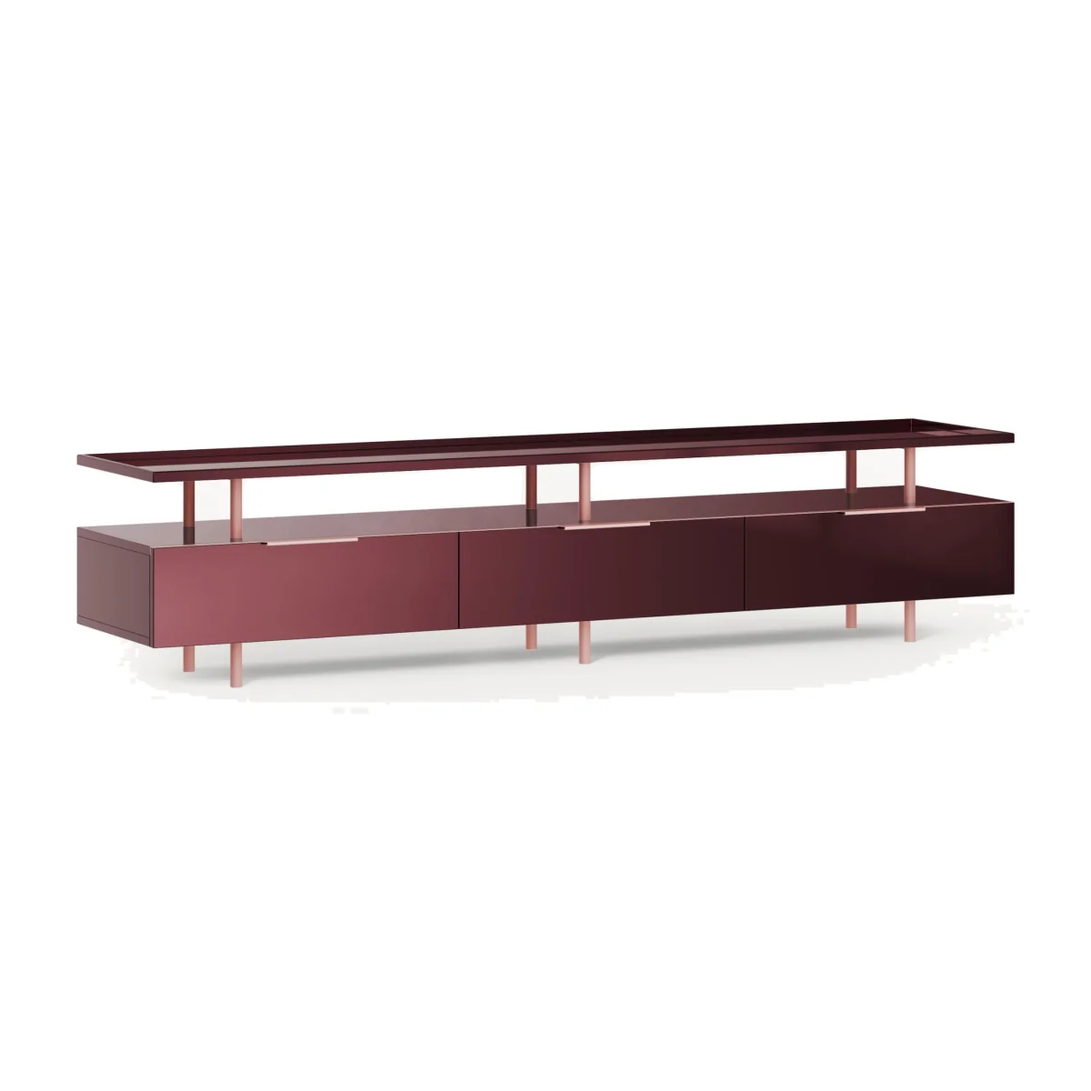 High-Gloss Lowboard Lennie – image 1