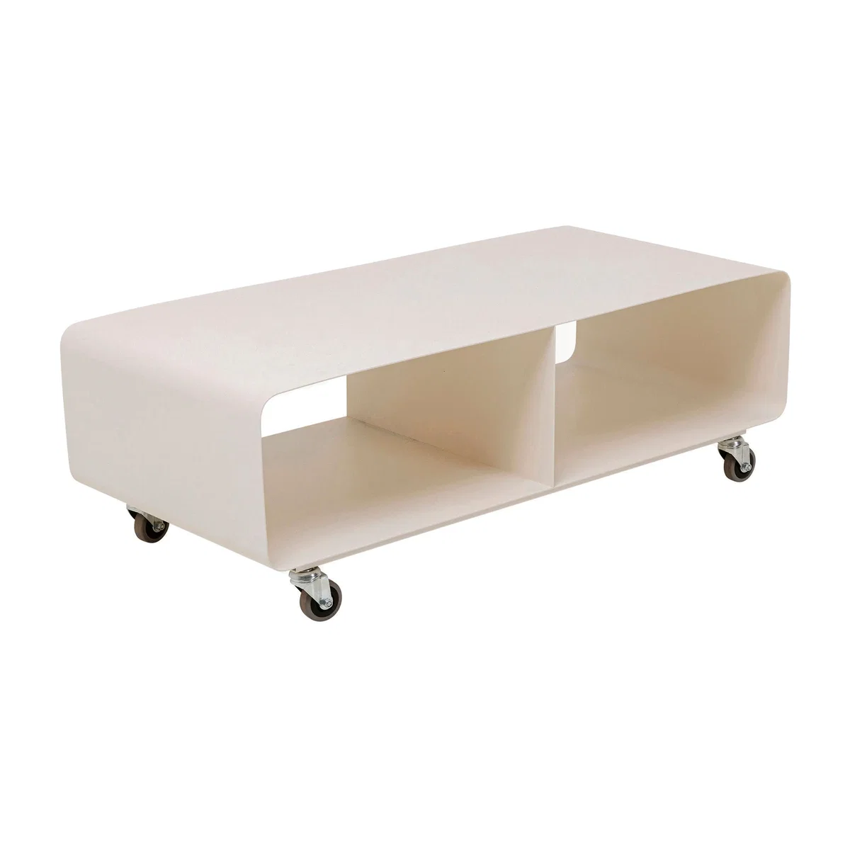 Metal Lowboard Lounge M with Wheels – image 1
