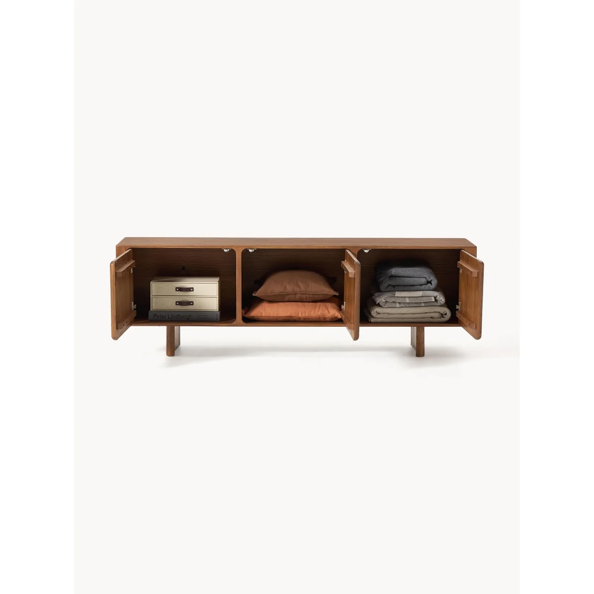 Oak Wood TV Lowboard Chandler – image 4
