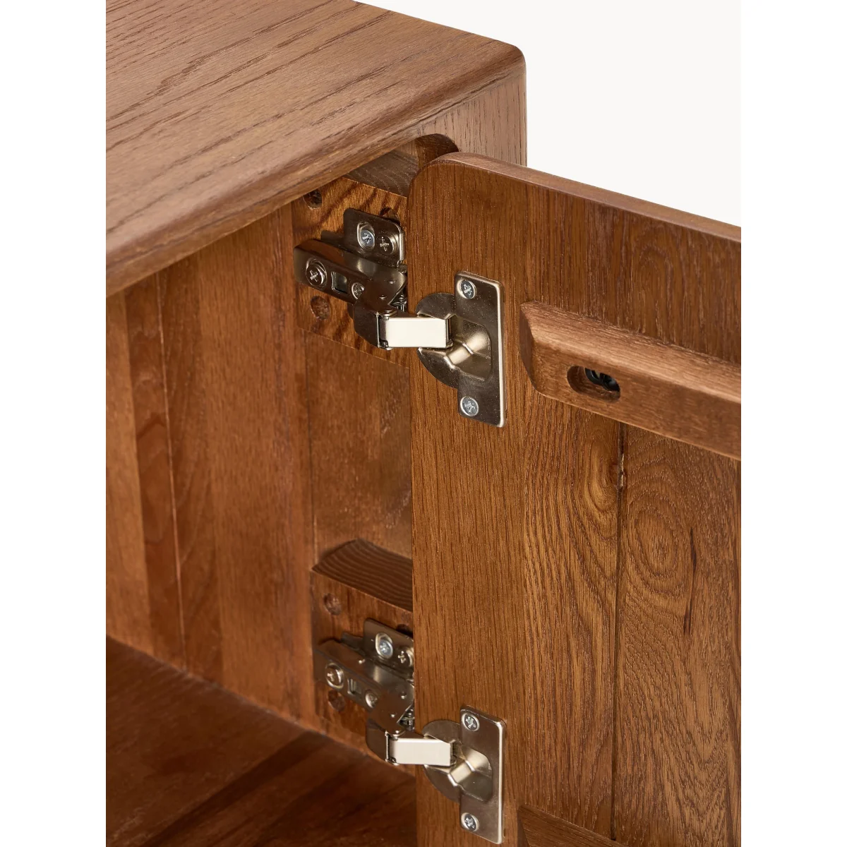Oak Wood TV Lowboard Chandler – image 9