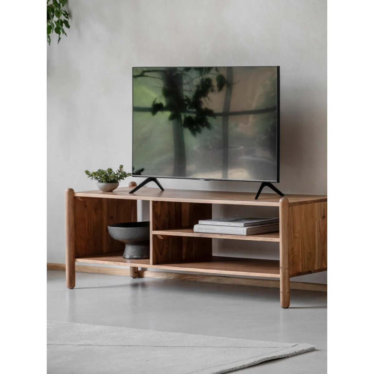 Acacia Wood Lowboard Cannes – image 2