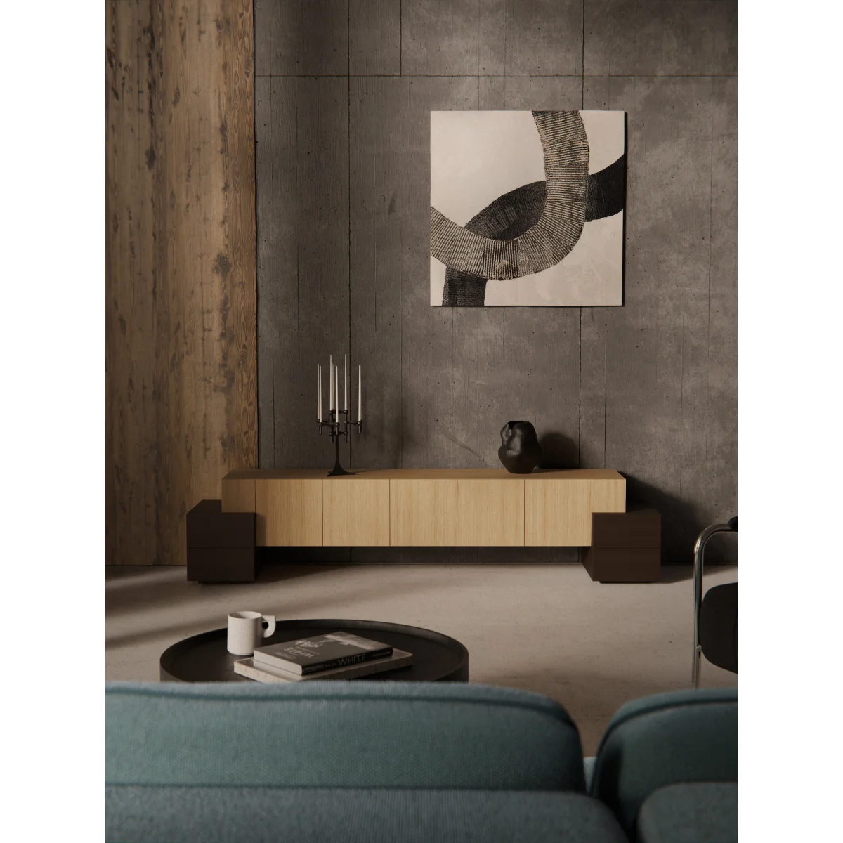 Wooden TV Stand Pino – image 2