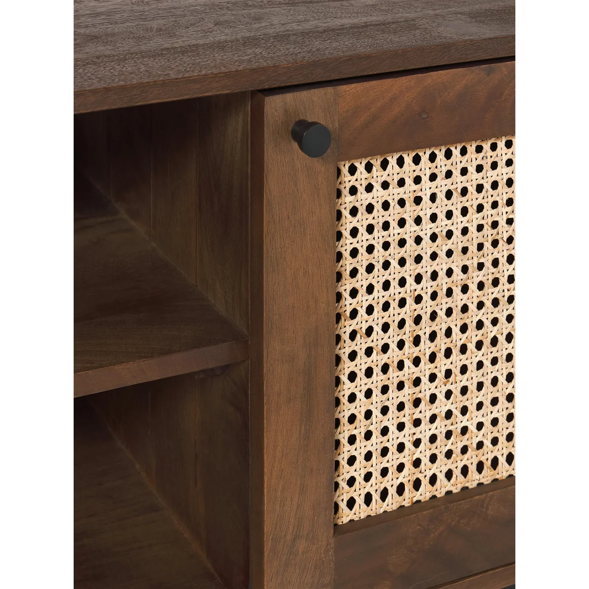 TV Lowboard Vienna with Viennese Wickerwork – image 6