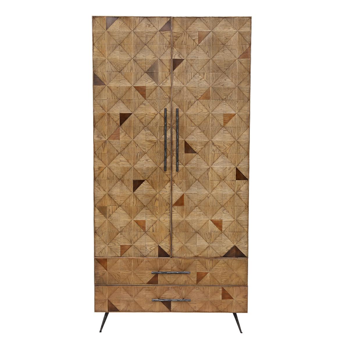 Valle Wardrobe Oak Wood | Barker & Stonehouse – image 2