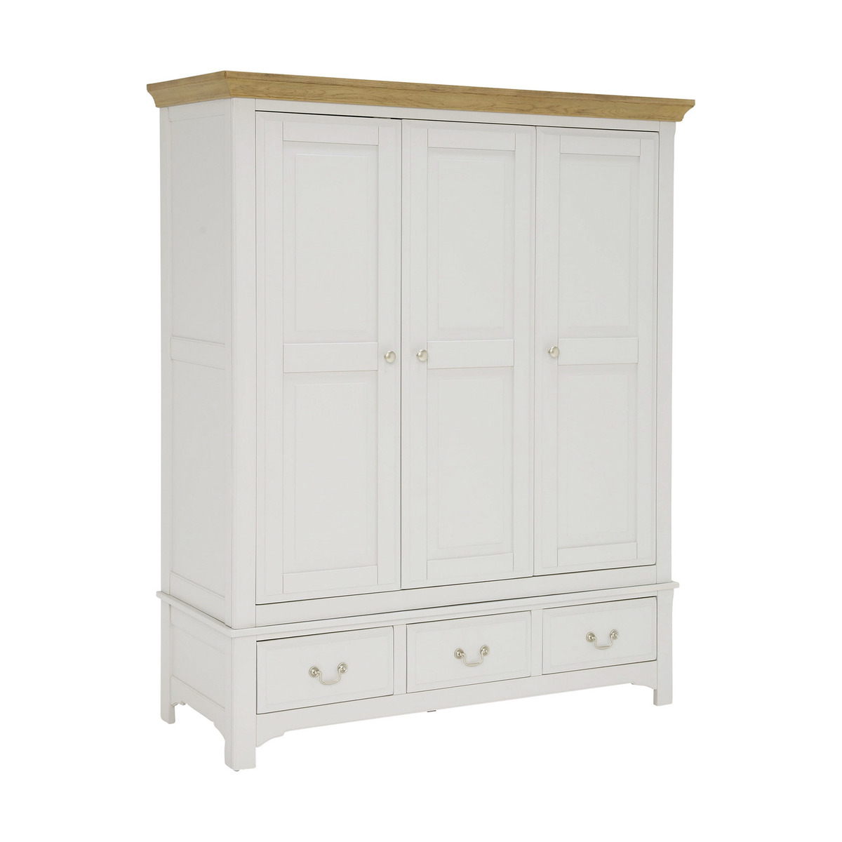 Somerton Triple Wardrobe with Drawer – image 2