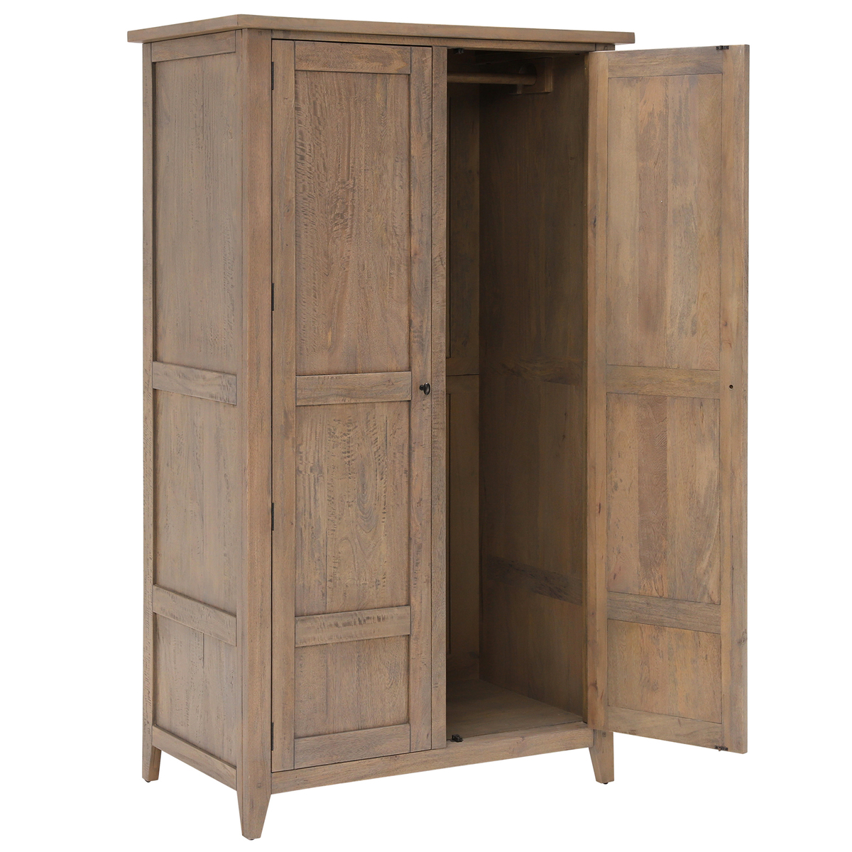 Hancock Double All Hanging Wardrobe, Salvage Deep Grey – image 4