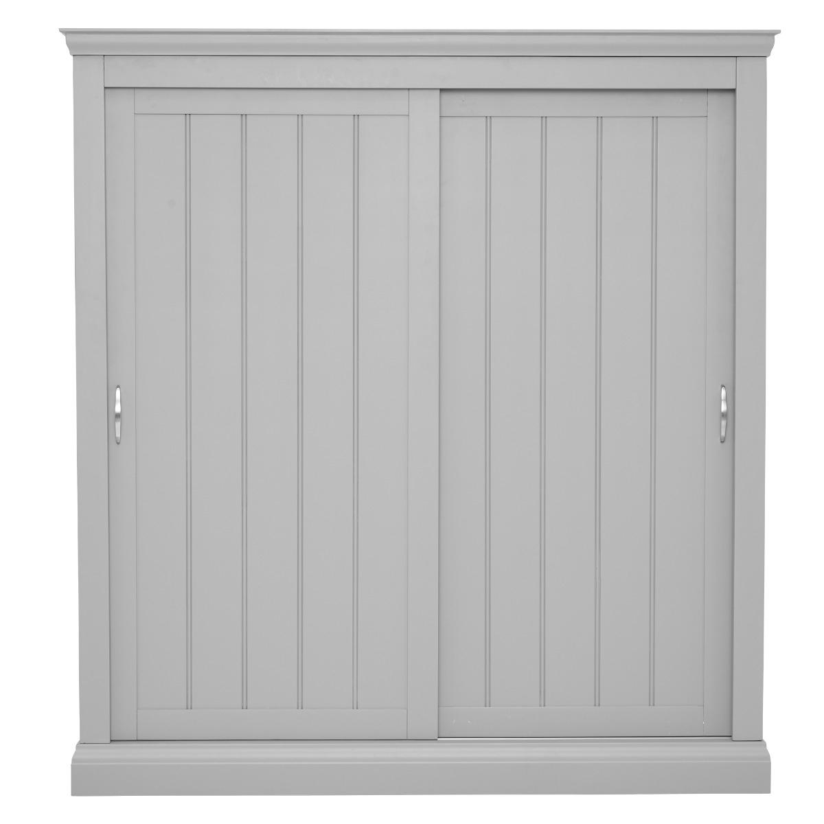 Helmsley 2 Door Sliding Wardrobe, Urban Grey – image 3