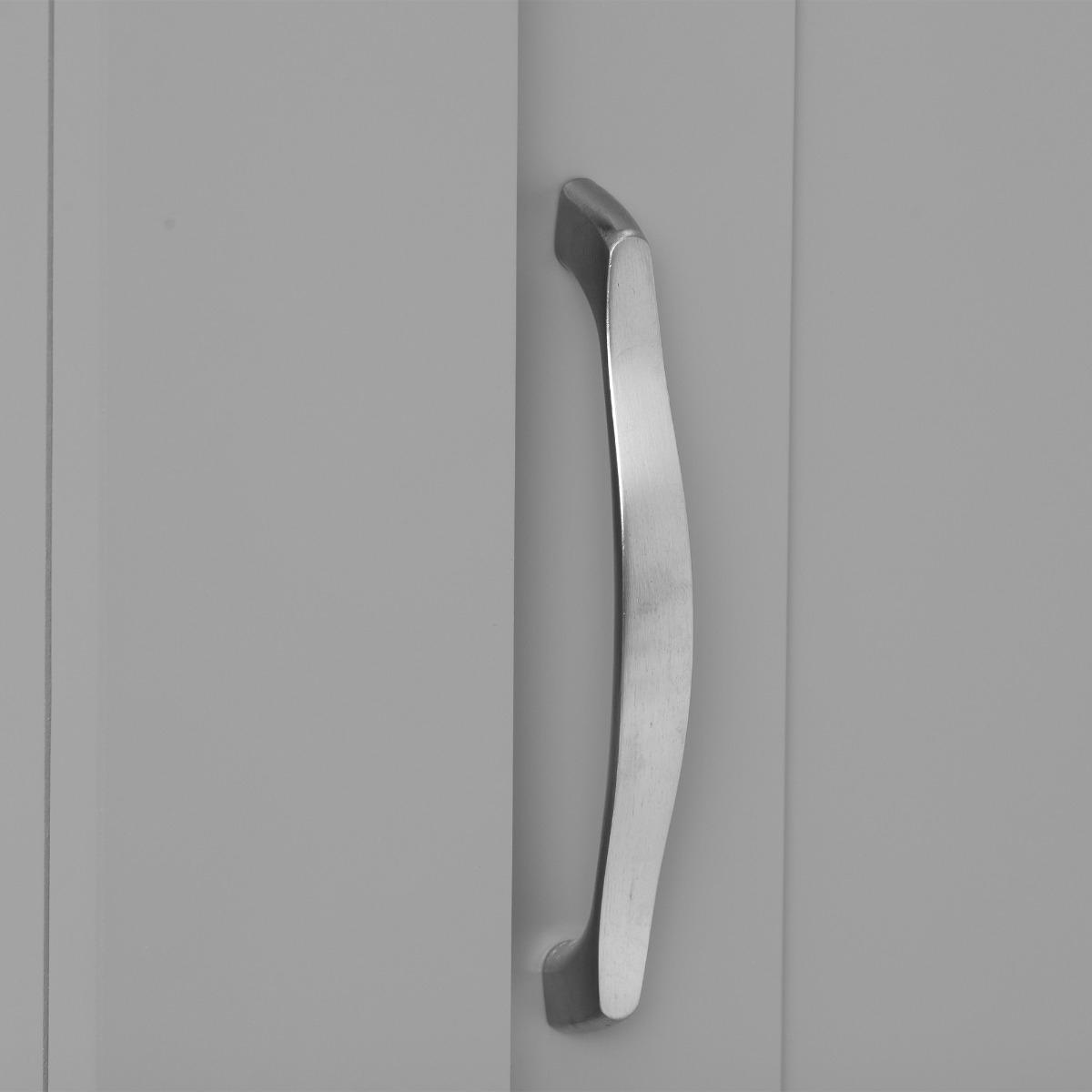 Helmsley 2 Door Sliding Wardrobe, Urban Grey – image 7