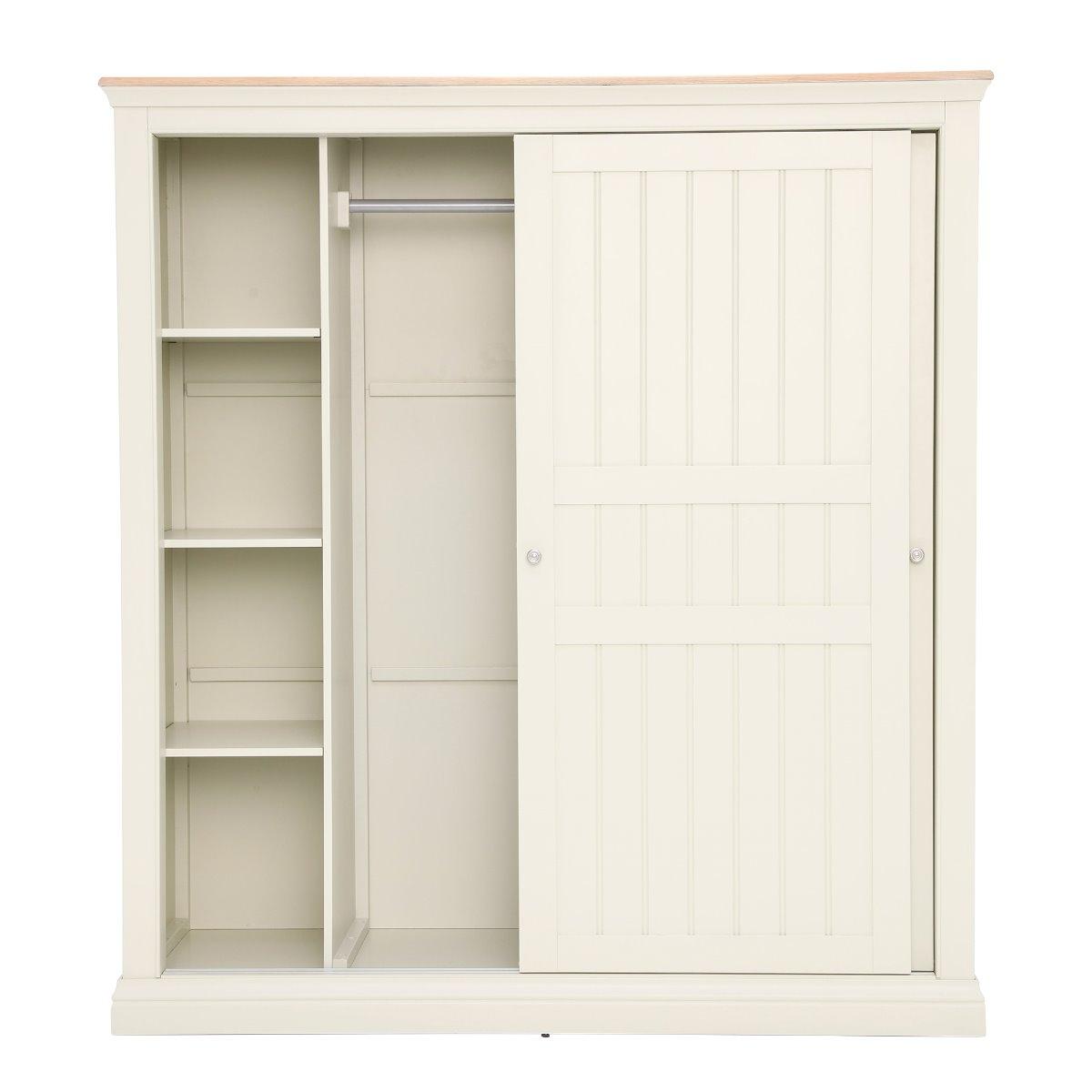 Staithes Sliding Wardrobe, Neutral Oak Wood | Barker & Stonehouse – image 3