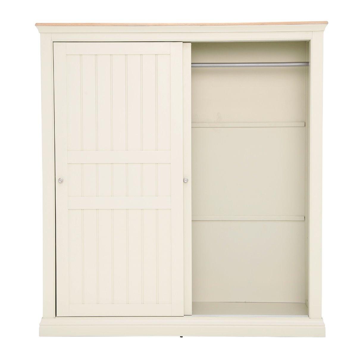 Staithes Sliding Wardrobe, Neutral Oak Wood | Barker & Stonehouse – image 4