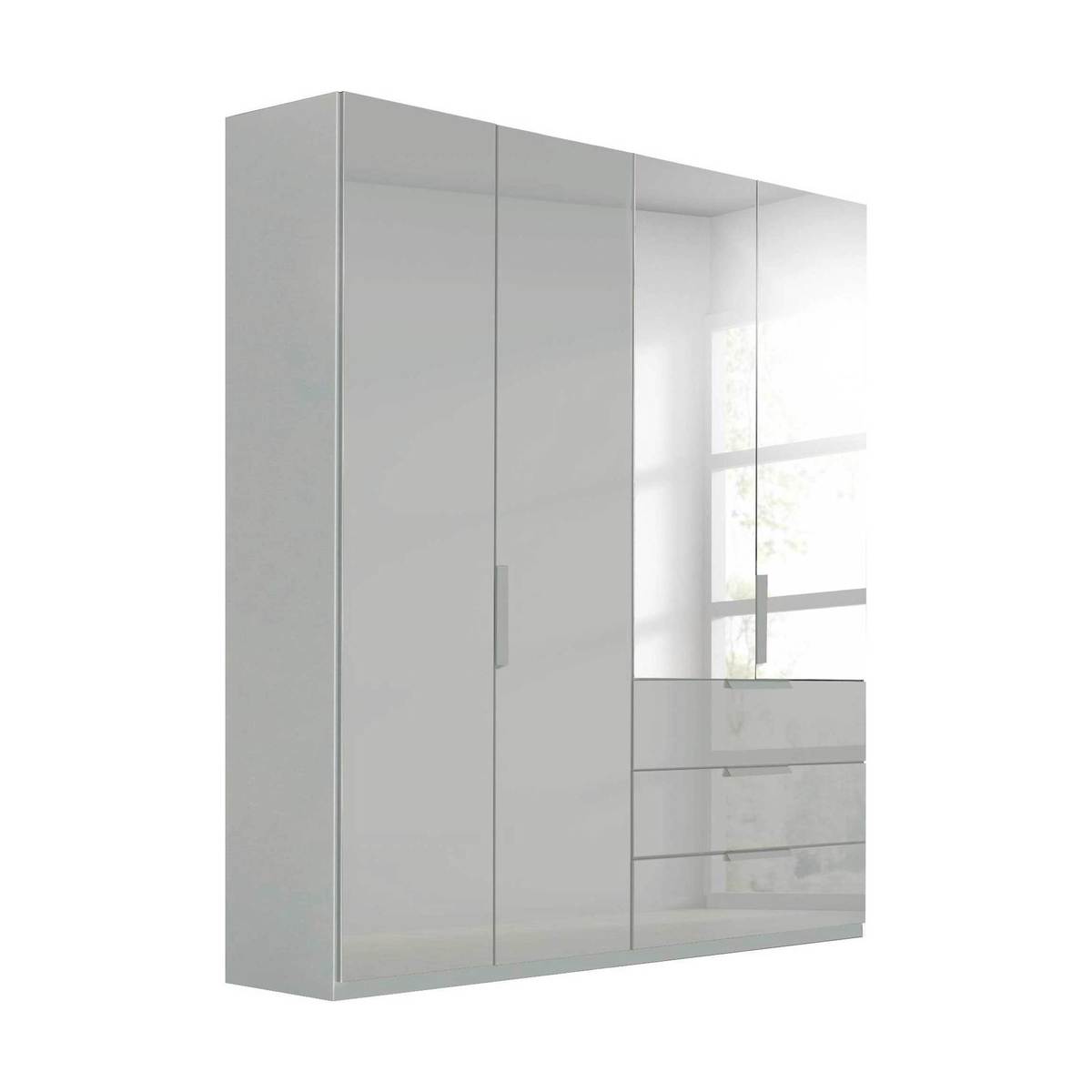 Atlanta 4 Door 3 Drawer Wardrobe