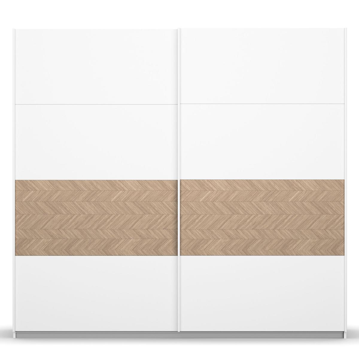 Montreux 2 Door Sliding 226cm Ward , White | Barker & Stonehouse – image 2